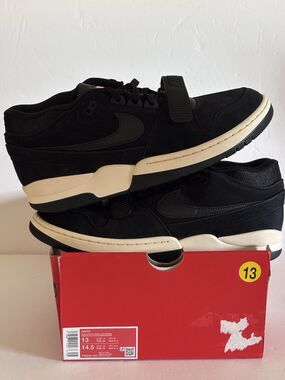 Nike AAF88 Black Guava Ice AF1 Air Force Men's Size 13 Basketball Suede